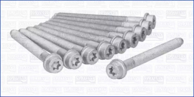 WILMINK GROUP wg1170433 -  Комплект болтов головки цилидра
